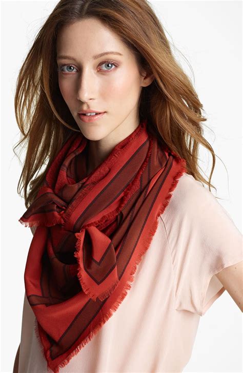 burberry silk scarf nordstrom|authentic Burberry silk scarf.